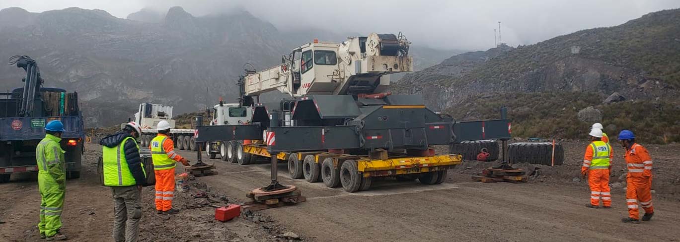 Descarga y montaje en Mina Buenaventura Uchucchacua – Oyón