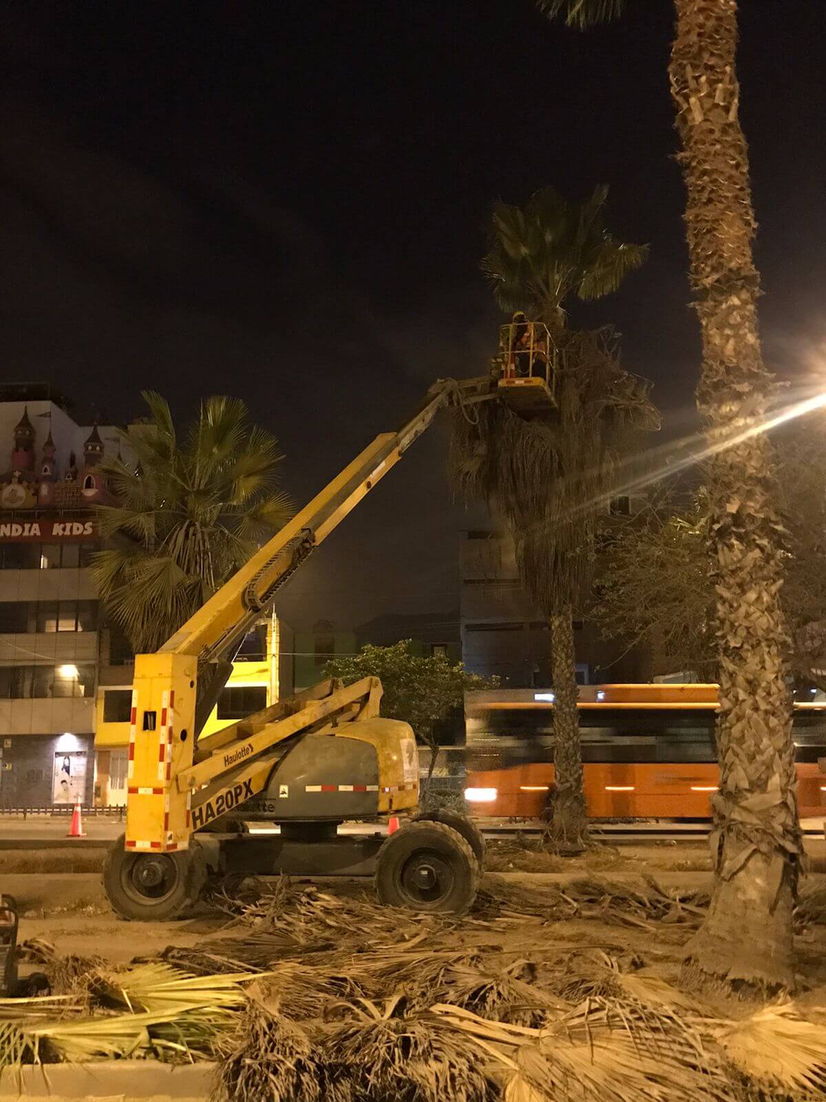 Trabajos en altura - manlifts