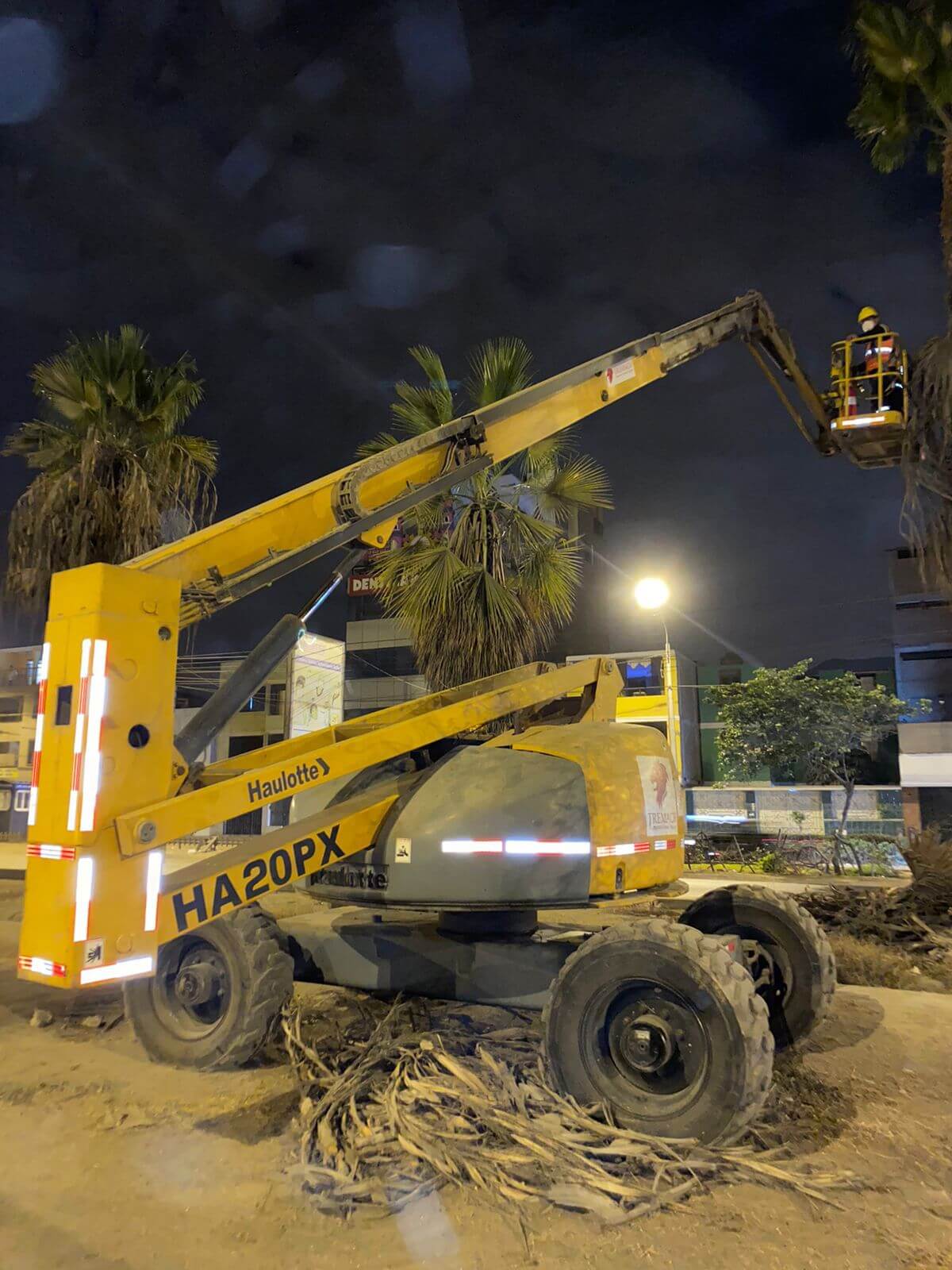 Manlift para servicio de parques