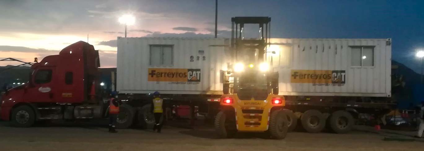 Montacargas de 16 ton - minera Toromocho