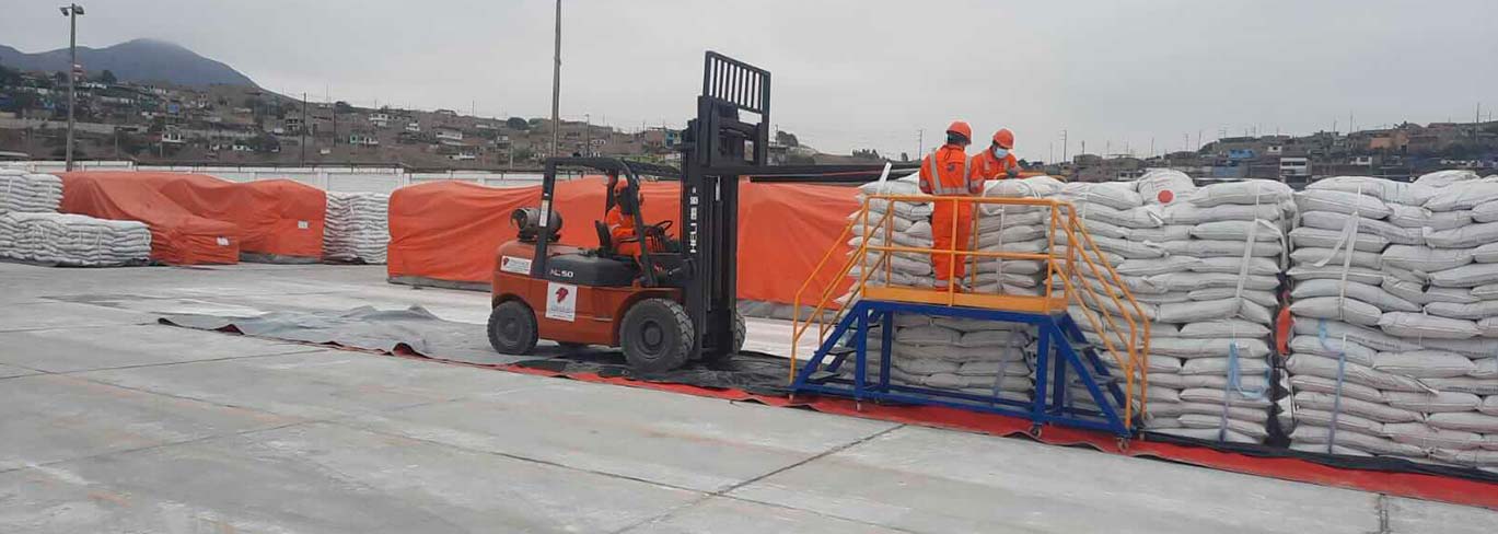 Montacargas de 5 ton - Planta Austral Chancay